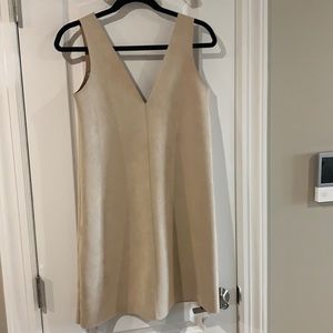 Zara Dress Faux Suede